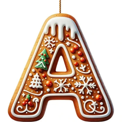 Christmas Ornaments DIY Decoration New Year Nativity Hanging Tree Holiday 26 Christmas Decoration Letters Navidad 2026 New