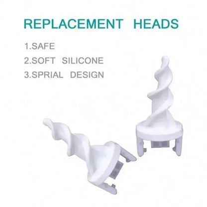 1Set Ear Wax Remover Tool Ear Cleaner with Soft Silicone 16 Replacement Tips Simply To Grab Extract Earwax  Health Care Tools