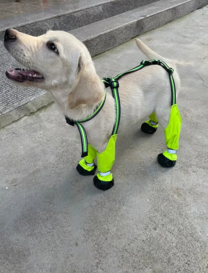 Outdoor Dog Boots Anti-Dirty Shoes Pet Waterproof All Seasons