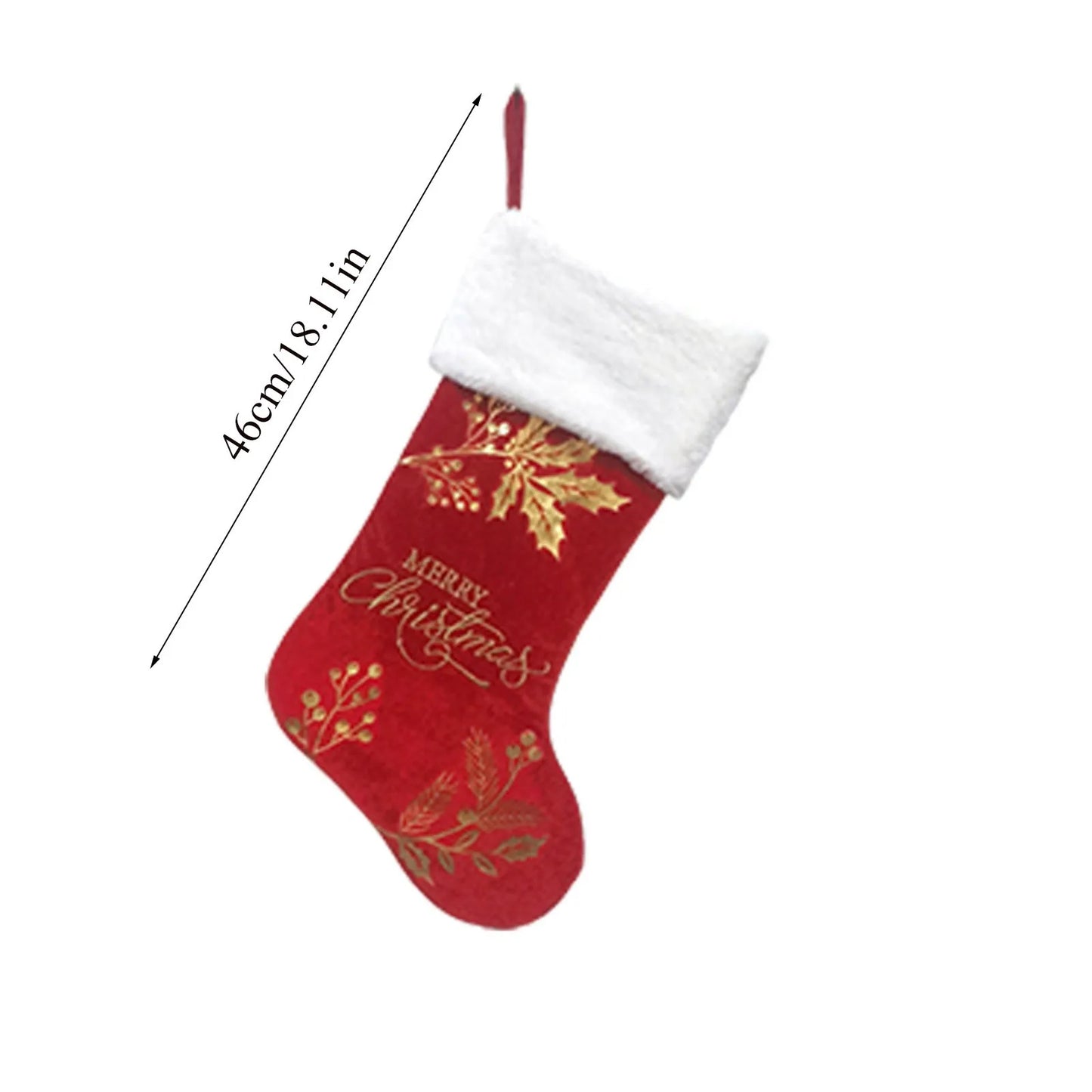 Christmas Decoration Christmas Socks Ornaments Pendant Small Boots Children New Year Candy Bag Gift Fireplace Tree Jewelry