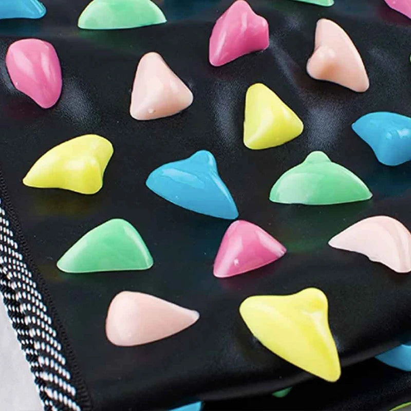 Colorful Acupressure Foot Massage Mat Reflexology Path for Pain Relief and Relaxation Health Walking Pad Gift