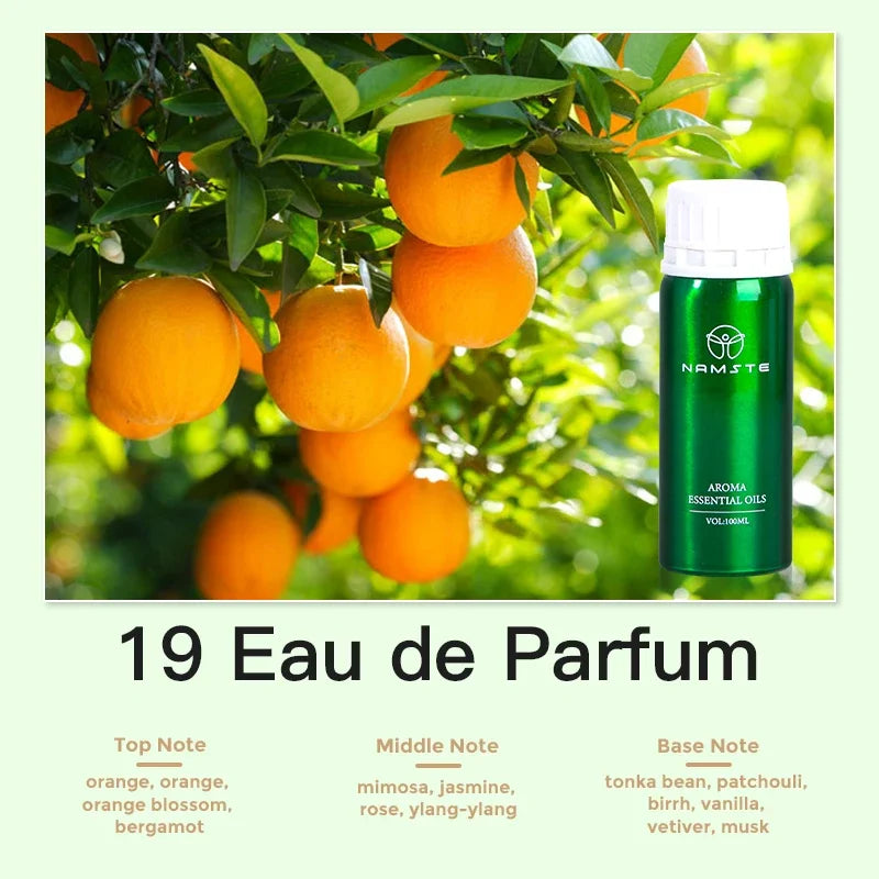 Aroma Diffuser Perfume Fragrance Oil Pure Scented Air Freshener for Scent Diffusers Namste 100ML Essential Oil Diffuser Natural