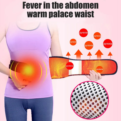 Thermal Magnetic Kidney Belt, Tourmaline Self-Heating Waist Brace - Pain Relief for Sciatica & Lower Back, Improve Kidney Health