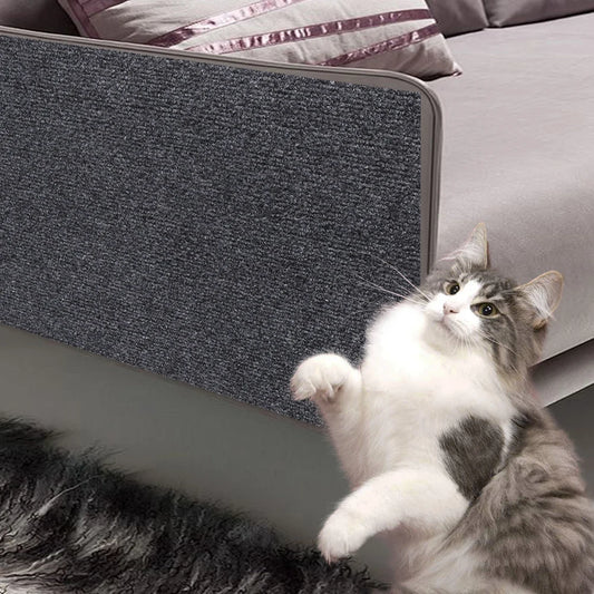 Cat Scratching Mat Self-Adhesive Trimmable Carpet Cat Scratching Post Carpet For Sofa Funitures Protective Mat Pet Accessories