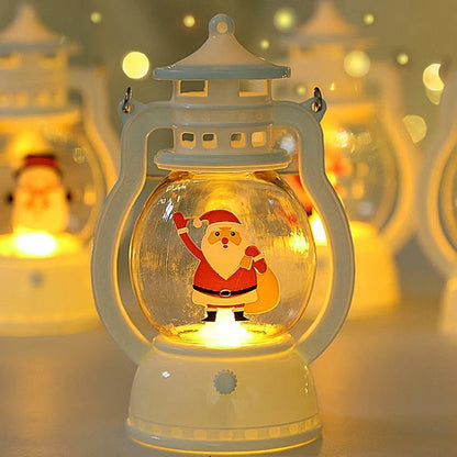 Christmas Ornaments LED Lantern Light Santa Claus Merry Christmas Decorations for Home Xmas Santa for Baby New Year Gift