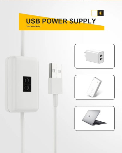 USB LED Strip Lights DC 5V Smart Dimmer Hand Scan Sensor Switch On/off Control Backlight Tape TV Lamp Tape Bedroom Home Decor