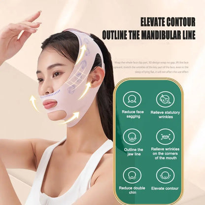 Chin Cheek Slimming Bandage V Shaper V Line Lifting Mask Face Lifting Anti Wrinkle Strap Band Sleeping Mask Beauty Health tool