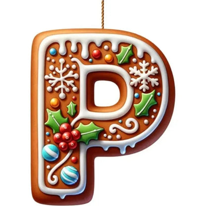 Christmas Ornaments DIY Decoration New Year Nativity Hanging Tree Holiday 26 Christmas Decoration Letters Navidad 2026 New