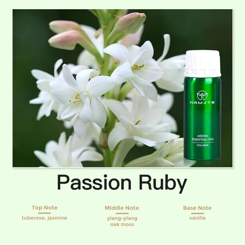 Aroma Diffuser Perfume Fragrance Oil Pure Scented Air Freshener for Scent Diffusers Namste 100ML Essential Oil Diffuser Natural