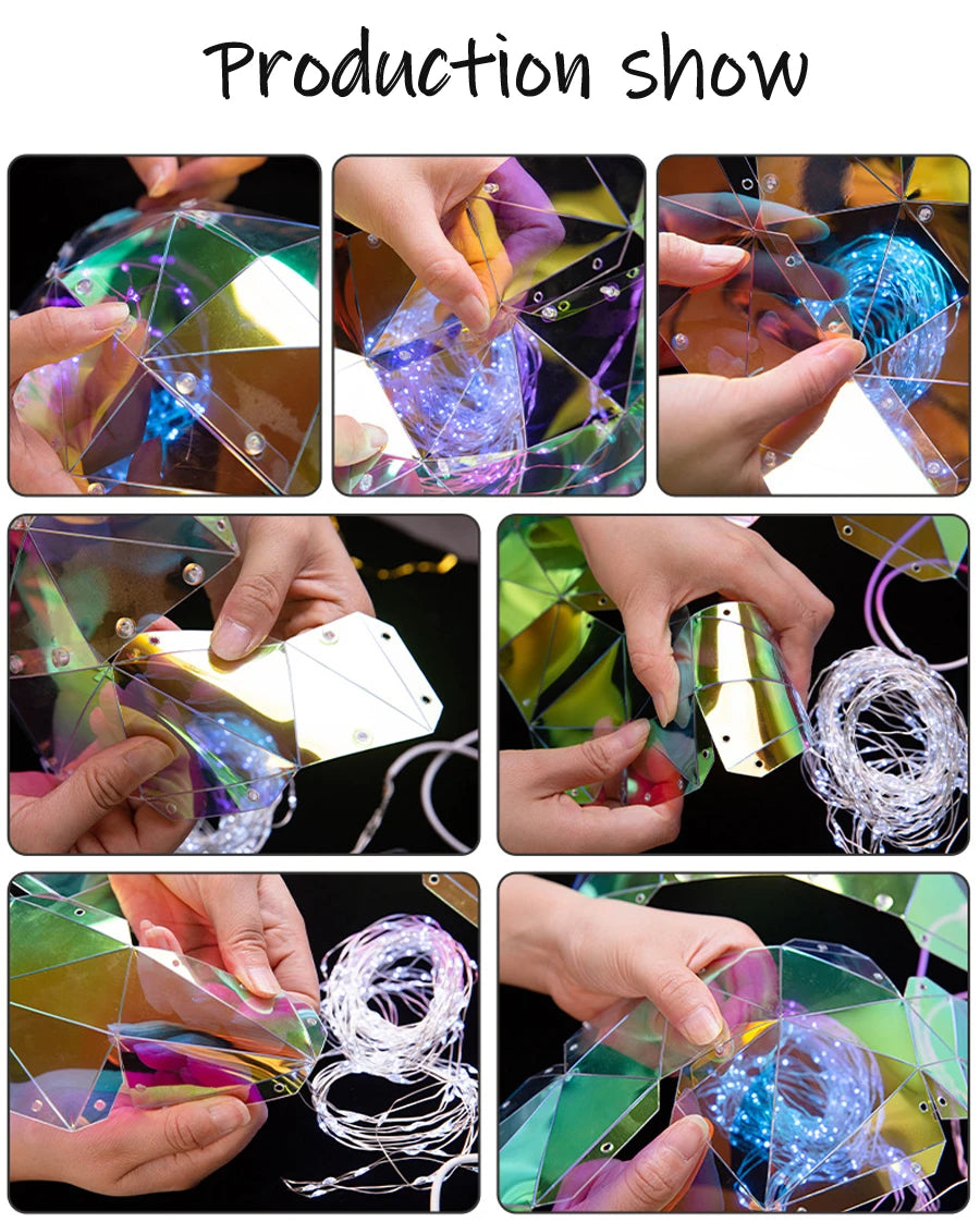 Red Teddy Bear Doll Gift Lamp Colorful Sparkling Romantic Surprise LED gift Light Girls Birthday Valentine's Day Bedroom Decor