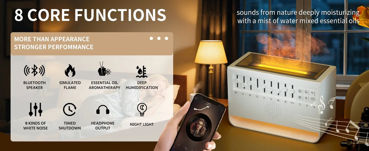 Dynamic Jellyfish Air Humidifier 250ml Essential Oil Diffuser Remote Control Bedroom Humidifier With 7 Colorful Night Lights