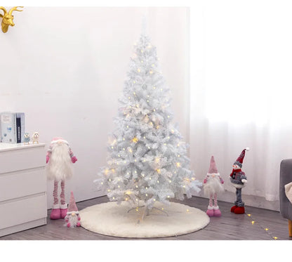 Pink/Green/white Christmas Tree 210cm/180cm/150cm Large Artificial Xmas Tree Retardant Fir Tree Decorative  Ornaments