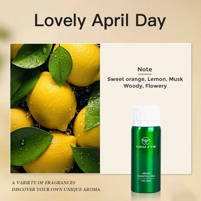 Aroma Diffuser Perfume Fragrance Oil Pure Scented Air Freshener for Scent Diffusers Namste 100ML Essential Oil Diffuser Natural