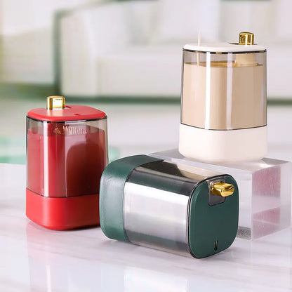 Luxury Transparent Toothpick Dispenser for Home & Hotel