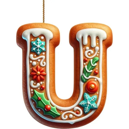 Christmas Ornaments DIY Decoration New Year Nativity Hanging Tree Holiday 26 Christmas Decoration Letters Navidad 2026 New