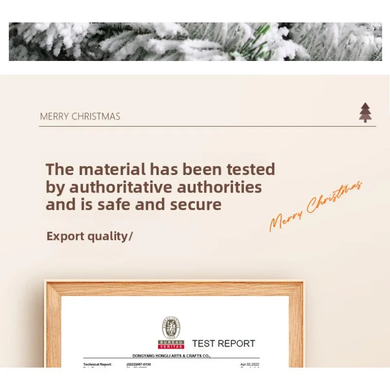 This year's popular Christmas tree is a 1.2-meter white plush tree that simulates falling snow. It is a snow pine tree