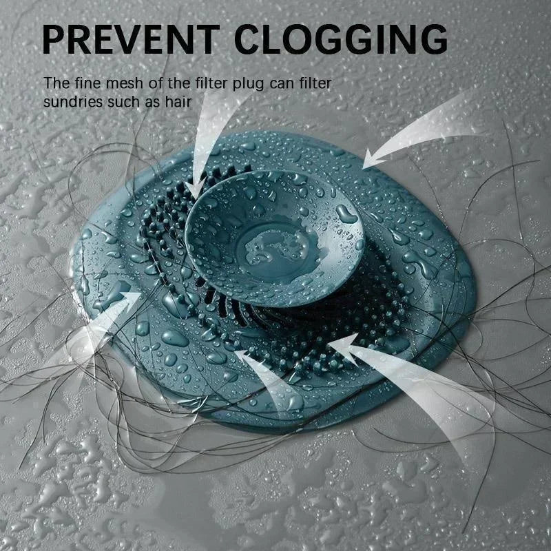 Kitchen Bathroom Sink Plug Shower Filter Drain Cover Stopper Sink Strainer Drain Floor Drain Hair Catcher