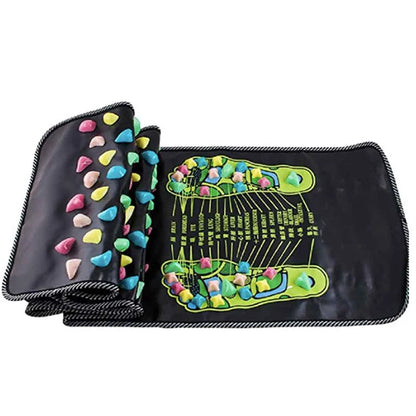Colorful Acupressure Foot Massage Mat Reflexology Path for Pain Relief and Relaxation Health Walking Pad Gift