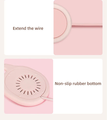 220V Cup Heater Coffee Mug Cup Mat Warmer Heating Pad for Home Office Milk Tea Coffee Heater Auto-off For Friends Gift