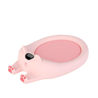 220V Cup Heater Coffee Mug Cup Mat Warmer Heating Pad for Home Office Milk Tea Coffee Heater Auto-off For Friends Gift
