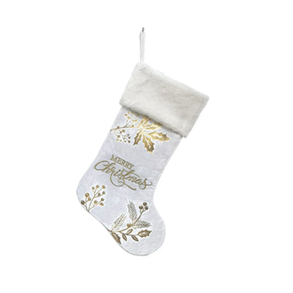 Christmas Decoration Christmas Socks Ornaments Pendant Small Boots Children New Year Candy Bag Gift Fireplace Tree Jewelry