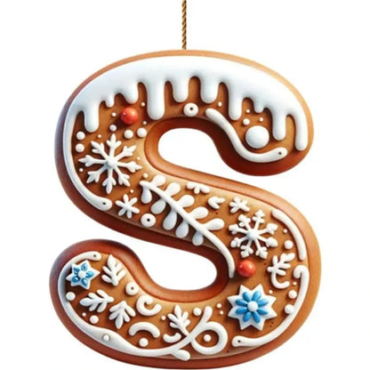 Christmas Ornaments DIY Decoration New Year Nativity Hanging Tree Holiday 26 Christmas Decoration Letters Navidad 2026 New