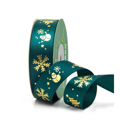 5m Christmas Decoration Christmas Tree Ribbon Pendant for Home Room Decor Gifts Packaging DIY New Year Decor Candy Box Ribbon