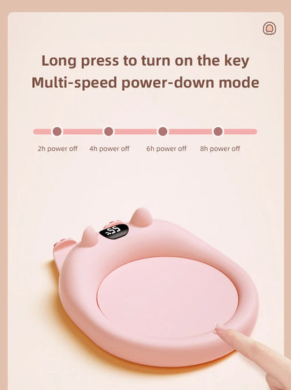 220V Cup Heater Coffee Mug Cup Mat Warmer Heating Pad for Home Office Milk Tea Coffee Heater Auto-off For Friends Gift