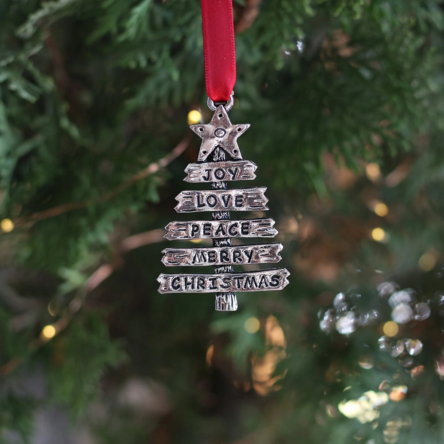 Christmas Tree Hanging Ornament Metal Christmas Pendant for Living Room Home DIY Decorations Crystal Catcher Drop Ornaments