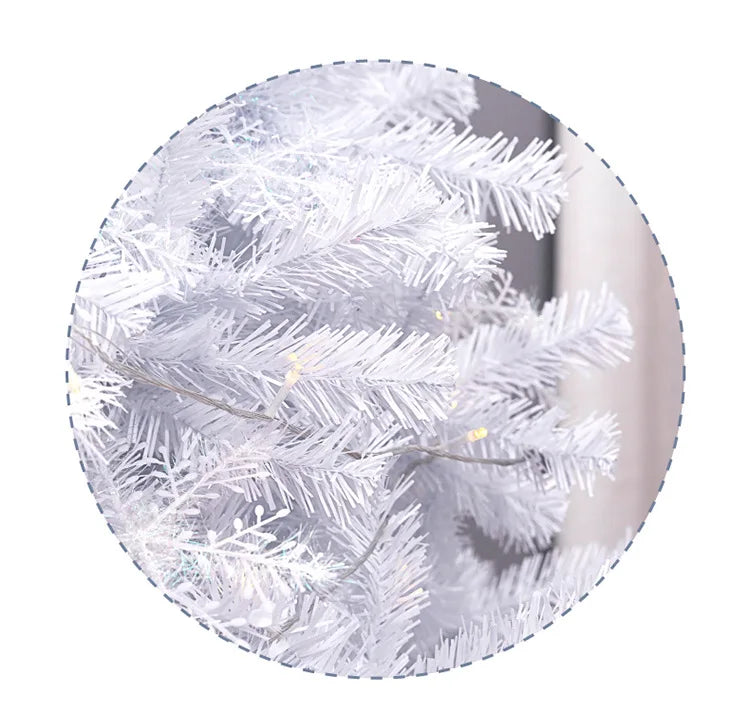 Pink/Green/white Christmas Tree 210cm/180cm/150cm Large Artificial Xmas Tree Retardant Fir Tree Decorative  Ornaments