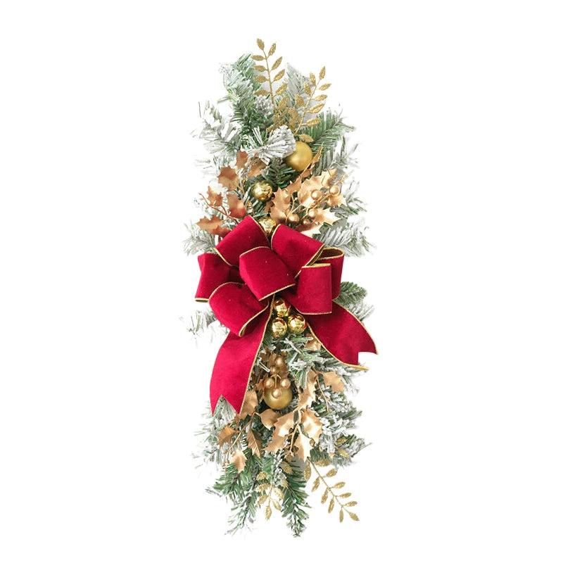 Christmas Staircase Decoration Wreath Party Gift Christmas Home Furnishing Decoration Prop Evening Party Dress Up Prop