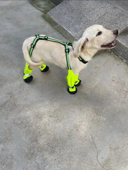 Outdoor Dog Boots Anti-Dirty Shoes Pet Waterproof All Seasons
