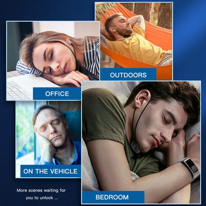 EMS Pulse Stop Snore Portable Comfortable Sleep Well Stop Snore Health Care Sleep Apnea Aid USB Smart Anti Snoring Device