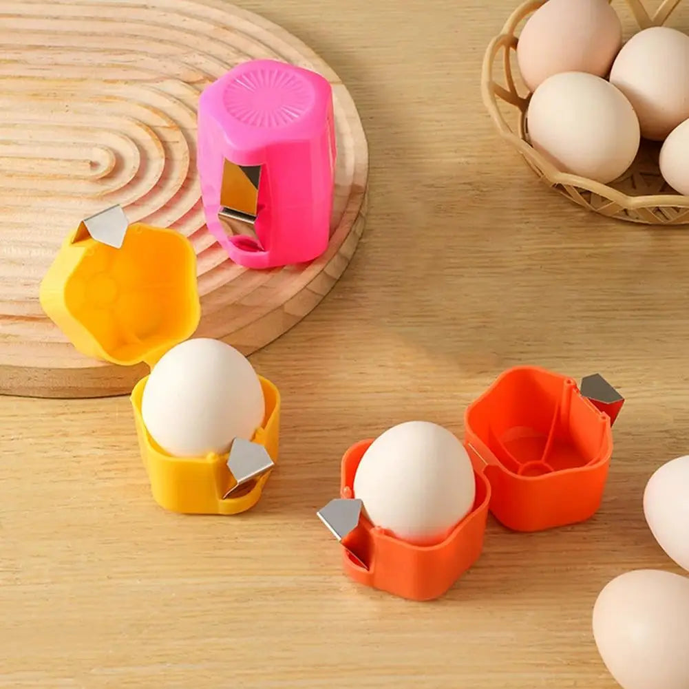 Egg Shell Cracker Breaker Opener Remover Separator for Hard Boiled Raw Eggs,Kitchen Hard Boiled Egg Peeler Egg Shell Opener Kit