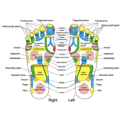 Colorful Acupressure Foot Massage Mat Reflexology Path for Pain Relief and Relaxation Health Walking Pad Gift