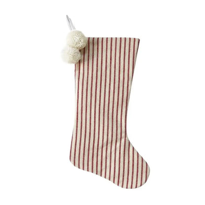 Christmas Decorations Bows Christmas Socks Candy Gift Bags Festive Christmas Atmosphere Home Hanging Ornaments