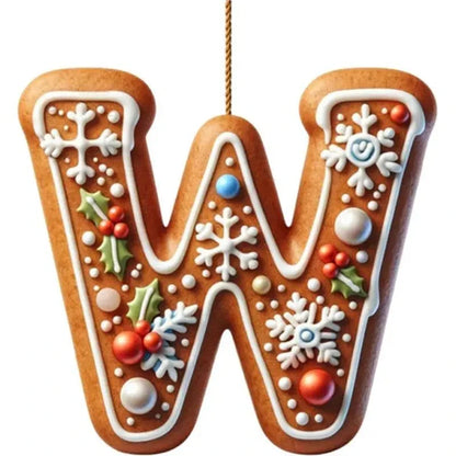 Christmas Ornaments DIY Decoration New Year Nativity Hanging Tree Holiday 26 Christmas Decoration Letters Navidad 2026 New