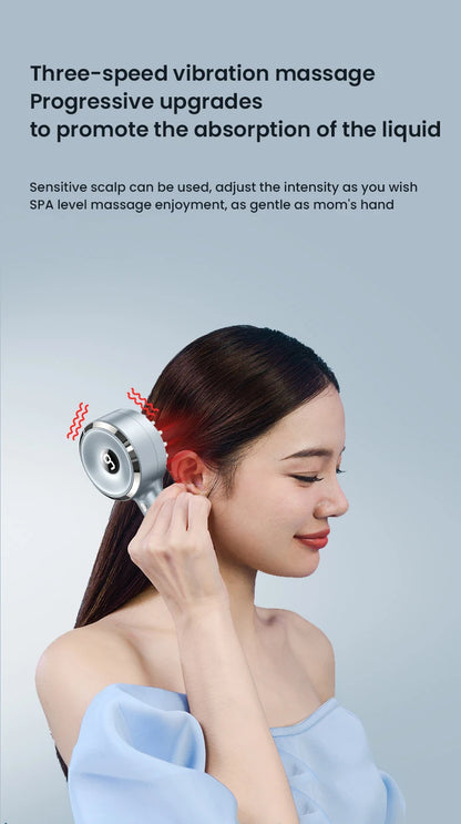 Hair Growth Comb Scalp Care Massage Comb Red Blue Light Laser Medicine Health Essence Introduced Into Hair Growth Instrument