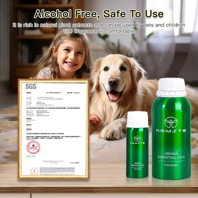 Aroma Diffuser Perfume Fragrance Oil Pure Scented Air Freshener for Scent Diffusers Namste 100ML Essential Oil Diffuser Natural