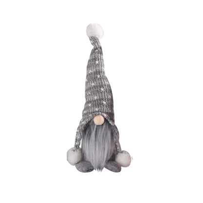 Christmas Ornaments Dwarf Doll Blue Faceless Doll Knitted Rudolph Gnome Christmas Decorations Standing Ornaments