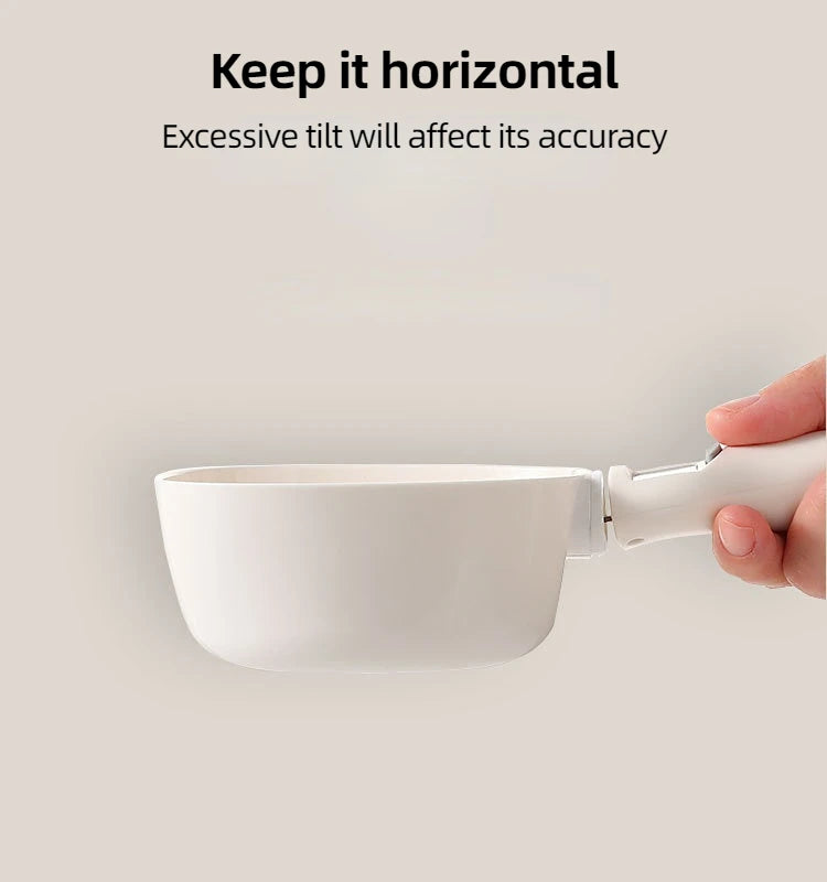 Pet Food Measuring Scoop LCD Electronic Precision Weighing Tool Dog Cat Food Spoon Scale Kitchen Food Scale With LED Display ﻿