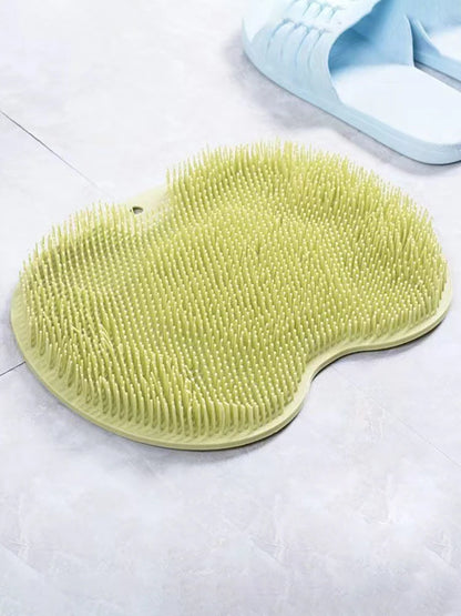 Bathroom Shower Anti Slip Mat, Circular Massage Foot Mat, Back Suction Cup, Foot Scrubber, Back Scrubber, Anti Fall Device