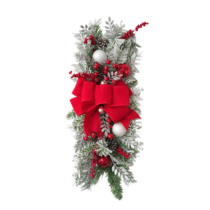 Christmas Staircase Decoration Wreath Party Gift Christmas Home Furnishing Decoration Prop Evening Party Dress Up Prop