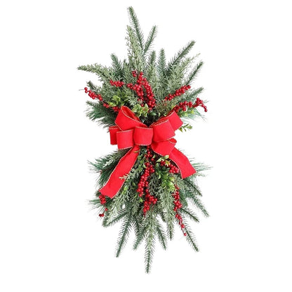 Christmas Staircase Decoration Wreath Party Gift Christmas Home Furnishing Decoration Prop Evening Party Dress Up Prop