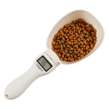Pet Food Measuring Scoop LCD Electronic Precision Weighing Tool Dog Cat Food Spoon Scale Kitchen Food Scale With LED Display ﻿
