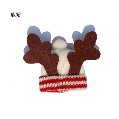 Christmas Reindeer Wine and Champagne Bottle Covers