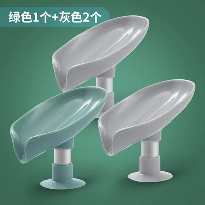 Plastic Soap Dish and Folding Basin Set for Home Use