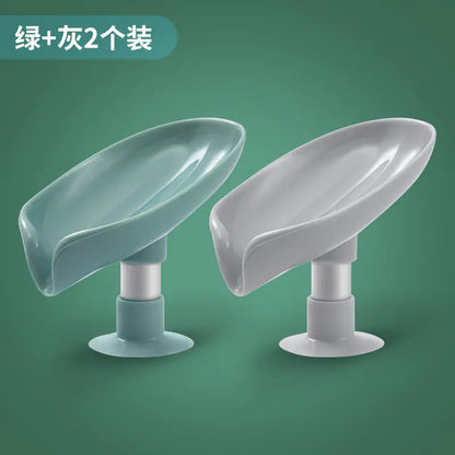 Plastic Soap Dish and Folding Basin Set for Home Use