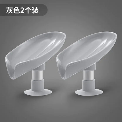 Plastic Soap Dish and Folding Basin Set for Home Use