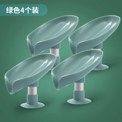 Plastic Soap Dish and Folding Basin Set for Home Use